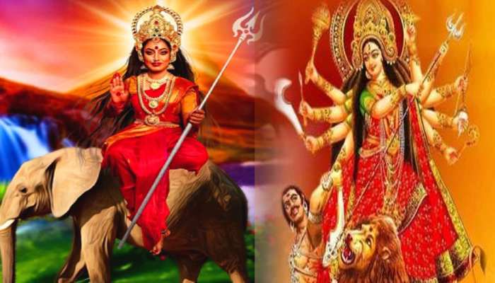 Goddess Durga will arrive on elephant