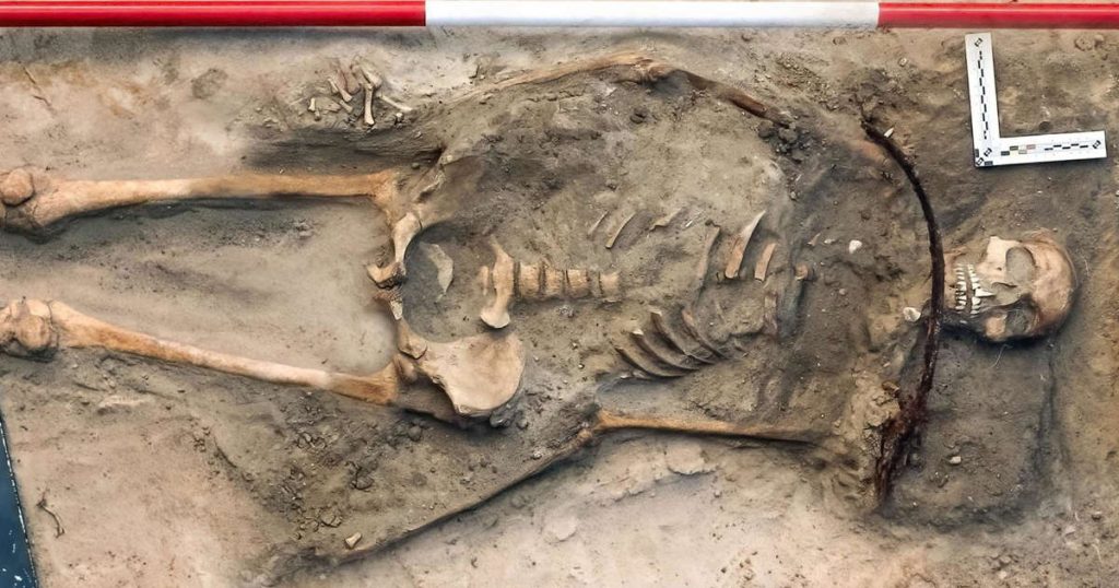 female vampire skeleton in Poland