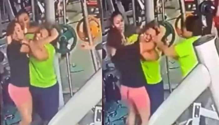 Women Fight in Gym