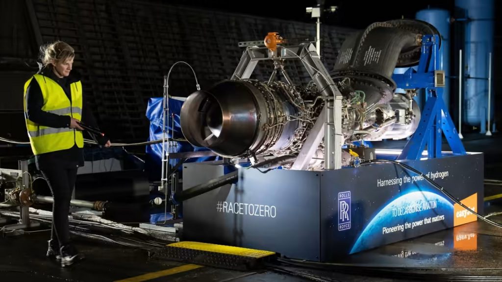 Rolls-Royce made Hydrogen Engine
